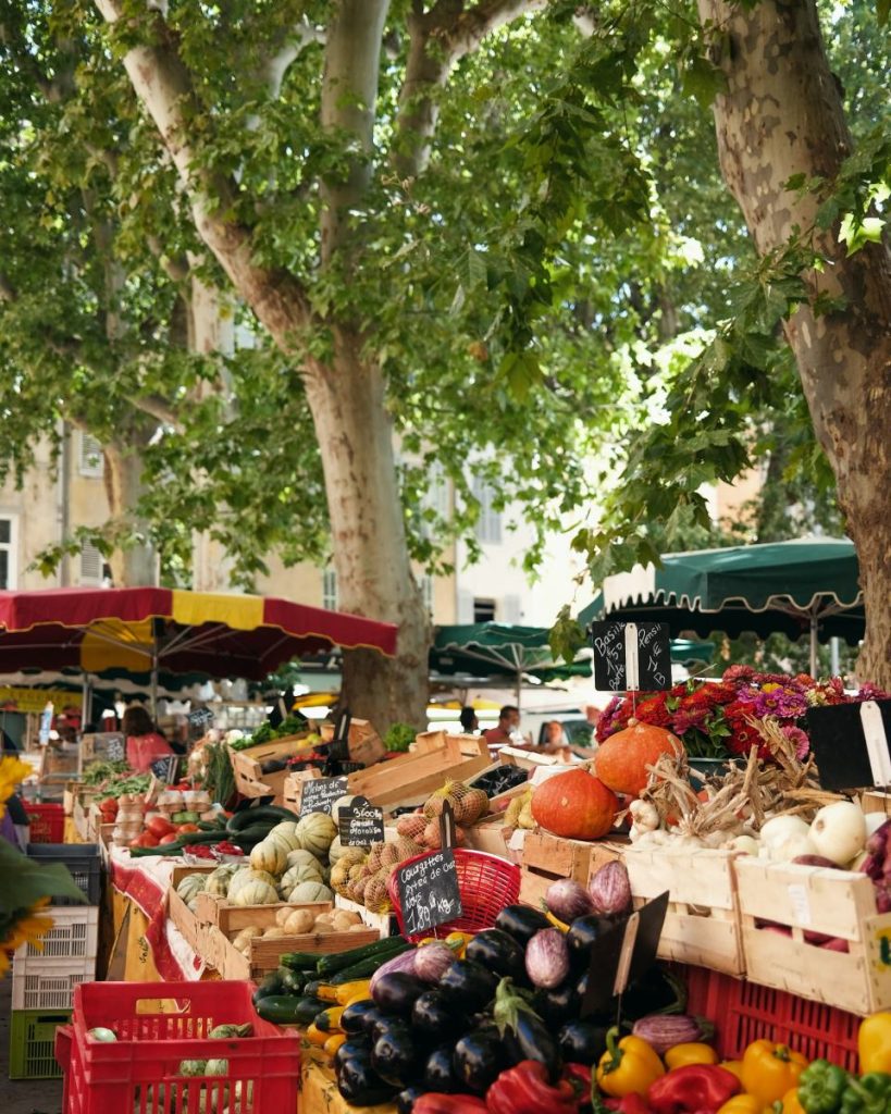 Vegetable market, Aix-en-Provence